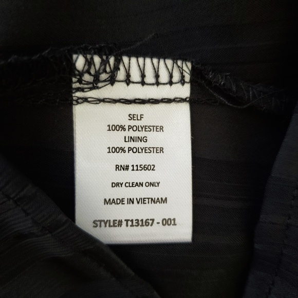 LUSH High Collar Sheer Blouse Size Xsmall - Picture 5 of 6